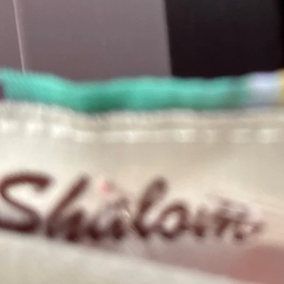 Sheer Perfection! SHALOM (VGUC, No Size) Diaphanous, Colorful "Cover-Up” - Picture 6 of 6